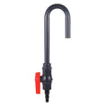 MiOYOOW Aquarium Water Changer, PVC Aquarium Water Filler Hanging Fish Tank Hook Filler with Flow Switch for 1/2“, 5/8”, 3/4” Hose
