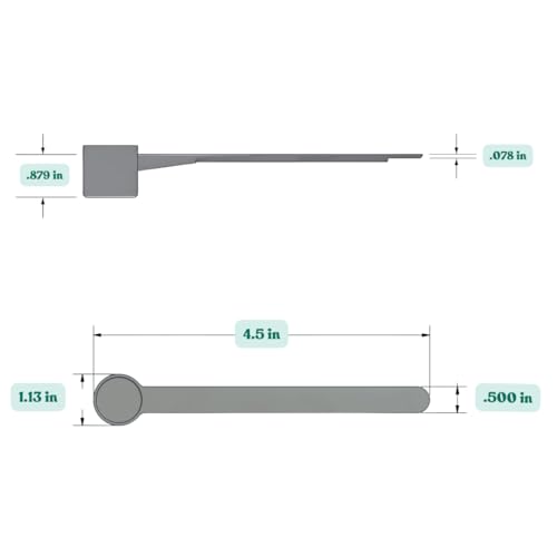 13 mL (13 CC) Long Handle Plastic Measuring Spoon for Coffee, Protein Powder, Pet Food, Spices, Grains, Dry Goods – Food-Grade BPA-Free (Pack of 10) - size: 13 mL | 13 cc