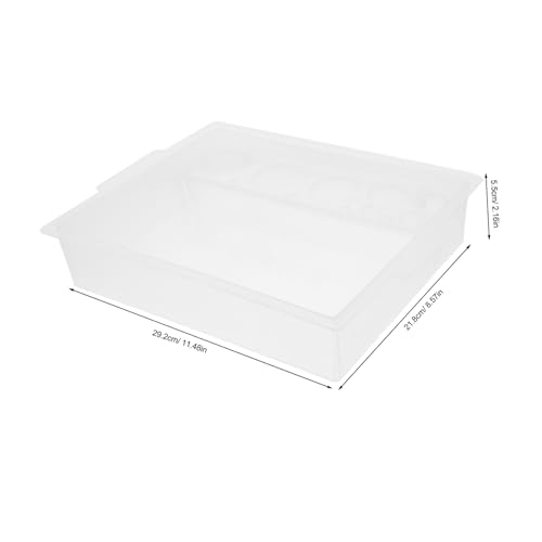 Square Aquarium Plastic Test Tube Holder Rack Lab Tube Organizer Sturdy Pp Material