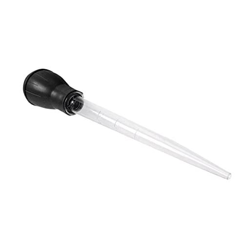 BESPORTBLE 2pcs Fish Tank Pipette Cleaner Hydrating Pour Sponge Drain Cooler Pump Kit Aquariums Pond Dropper Dispenser Filters Canister Vacuum Heater Aquarium Pipette Black - color: Black