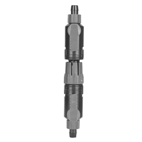 Aquarium Filter Connector Aquarium Water Control Valve Fish Hose Pipe Quick Release Double Tap Connector(/16mm)