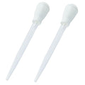 Murtenze 2 Pack Manual Fish Tank Water Changer Aquarium Dropper, White Clean Pipette Dropper Waste Remover, Mini Gravel Cleaning Straw for Aquarium Cleaning/Aquarium Owners - color: White