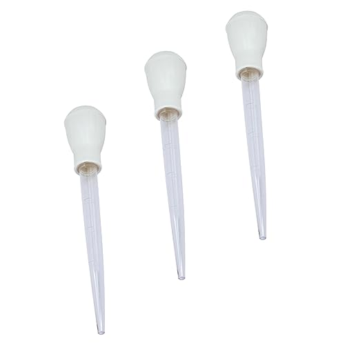 Yardwe 3pcs Aquarium Cleaning Siphon Scale Fish Tank Gravel for Removing Waste and Practical Water Change Tool for Easy Maintenance - color: White, size: 46x5cm