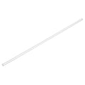 uxcell Clear Rigid Tubing 2mm(0.08") ID x 6mm(1/4") OD x 1Ft Length Round Plastic Polycarbonate Tube - size: 2mmx6mm