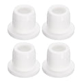 uxcell 4 Pieces White Plug Holes, T11 Waterproof Rubber Button Plug for 11mm / 0.43" Hole - size: 11mm