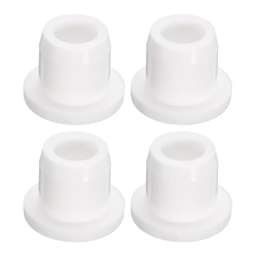 uxcell 4 Pieces White Plug Holes, T11 Waterproof Rubber Button Plug for 11mm / 0.43" Hole - size: 11mm