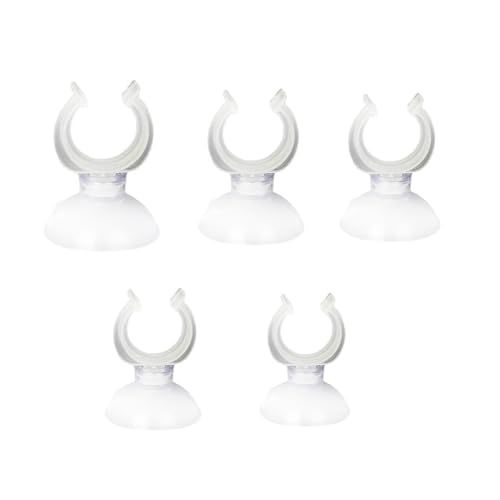 20pcs Adjustable Suction Cups Clamp for Efficient Fishtank Plant and Decoration Aquarium Hose Stabilizer Clip Aquarium Suction Cup Clip - size: E