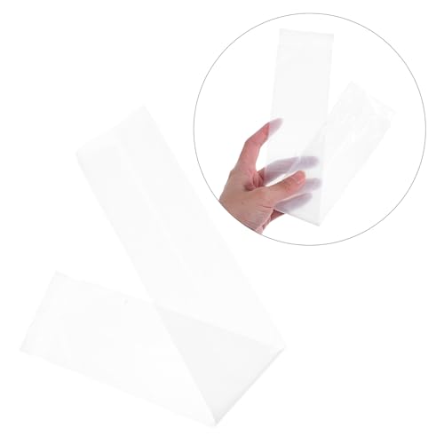 50pcs Thick Plastic Fish Transport Bags 6x34cm for Live Betta and Guppy Shipping Aquarium Packaging Pouches