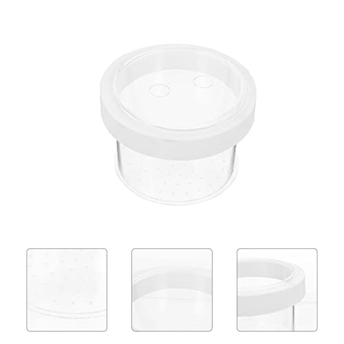 Mipcase Floating Fish Box Acrylic Aquarium Fish Breeding Box Guppies Hatching Incubator for Hatchery 10X10X8CM - color: Transparent