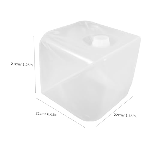Totority Collapsible Camping Bucket Lid Portable Folding Water Storage Tank for Outdoor Camping Fishing Hiking