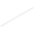 uxcell Clear Rigid Tubing 7mm(0.28") ID x 9mm(0.35") OD x 1Ft Length Round Plastic Polycarbonate Tube - size: 7mmx9mm