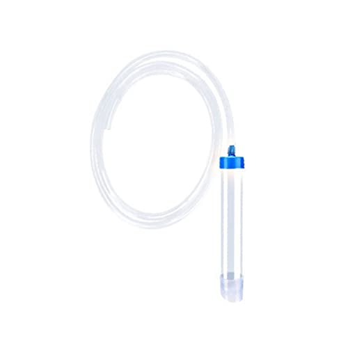 balacoo Home Aquarium in Transparant Sand Gravel Washer Pump Cleaning Changer Water for Clear Manual Siphon Cleaner Fish Changing Tank