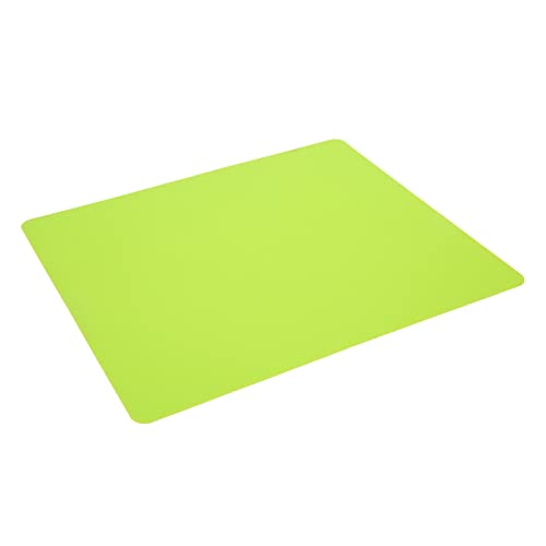 Dioche Versatile Silicone Craft Mat - Heat, NonSlip, Washable Silicone Sheet for DIY Projects, Resin Crafts, and Kitchen Use in Vibrant Pink - Large, Flexible Silicon Mat (Green) - color: Green