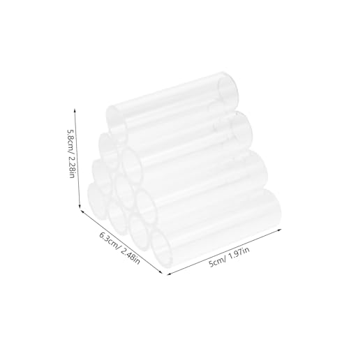 UKCOCO Shrimp Shelter Tube Fish Hiding Cave for Aquariums Sturdy and Safe Decoration Provides Shelter for Fish and Shrimp for Tank Decor and Breeding
