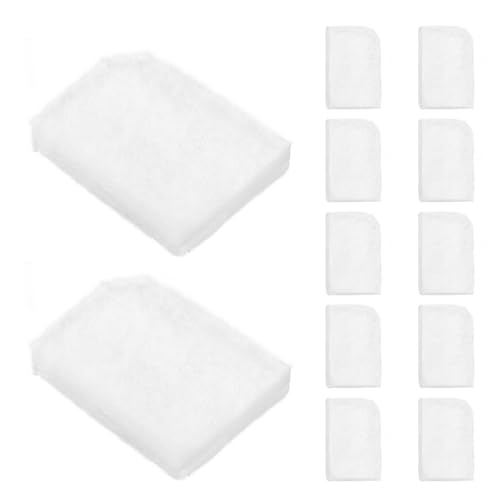12 Pack Water Polishing Pads Compatible with Fluval 306/307/406/407 Canister Filters, Polishing Filter Replacement Pads for Aquarium Mechanical Filter Media, Replaces Quick-Clear A244A1 Polishing Pads