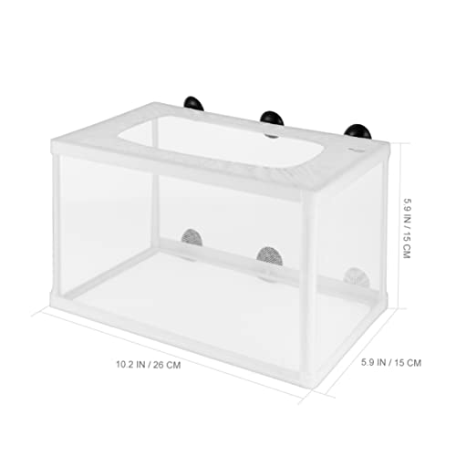 GANAZONO 2pcs Fish Hatchery Incubator Net Cups for Aquarium Breeding Isolation Box for Fry Efficient Fish Nursery