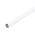 MECCANIXITY 2Pcs 0.43 Inch PVC Rigid Tube Round Pipe 9mm ID 11mm OD 12" High Impact for Water Pipe, Aquarium, Fish Tank, Greenhouse Garden, White - color: White, size: 9mm x 11mm