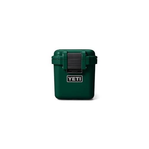 YETI LoadOut GoBox Collection, Divided Waterproof Cargo Case, Dry Box, Camera Case, Fishing Tackle Box - color: Black Forest Green, size: GoBox 15