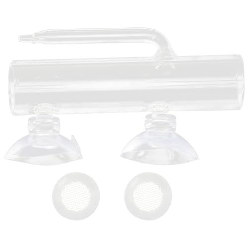 1 Set Fish Tank Incubator Glass Containers Fishing Tumbler Glass Aquarium Shrimp Breeding Box Fish Container Transparent High Borosilicate Glass Crystal Shrimp Fish Eggs
