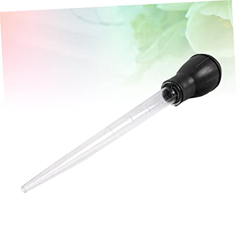 BESPORTBLE 2pcs Fish Tank Pipette Cleaner Hydrating Pour Sponge Drain Cooler Pump Kit Aquariums Pond Dropper Dispenser Filters Canister Vacuum Heater Aquarium Pipette Black - color: Black