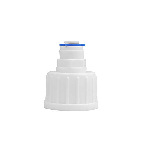 Max Water 3/4" NPT Garden Hose Thread to 1/4" OD Tube Adapter – Quick Connect Fitting for Reverse Osmosis System, Aquarium RO