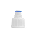 Max Water 3/4" NPT Garden Hose Thread to 1/4" OD Tube Adapter – Quick Connect Fitting for Reverse Osmosis System, Aquarium RO