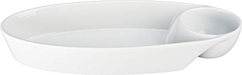 BIA Cordon Bleu Oval Chip-n-Dip White