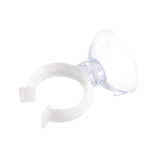 uxcell Aquarium Suction Cup Clips Airline Tube Holders Clamps for Fish Tank Clear 19mm 20Pcs - size: 19mm