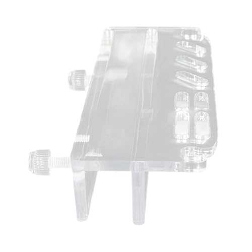 Water Plant Tool Holder,Acrylic Aquarium Tool Organizers with Multicompartments Holder for Fish Tanks Accessories
