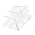 Aquarium Hose Fixing Clamp Tool Rack Sturdy Acrylic Holder for Dosing Pumps Plant Hangers Accessories