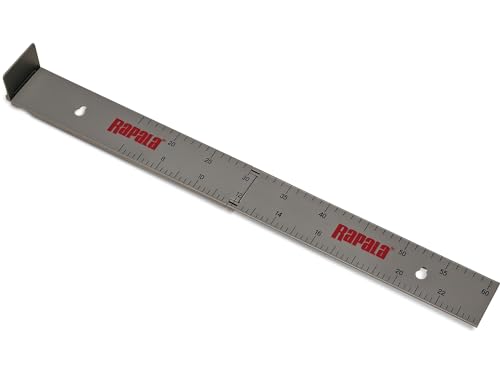 Rapala 24" Folding Ruler, Compact and Durable Fish Measuring Tool, Easy-to-Read Markings