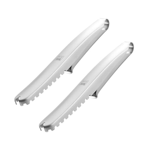 2PCS Fish Scaler, Thickened Stainless Steel Fish Scale Remover, Efficient Fish Scaler Remover No Mess, Sturdy Fish Descaler Tool with Non-Slip Handle, Fish Scaler Tool, Fish Scraper