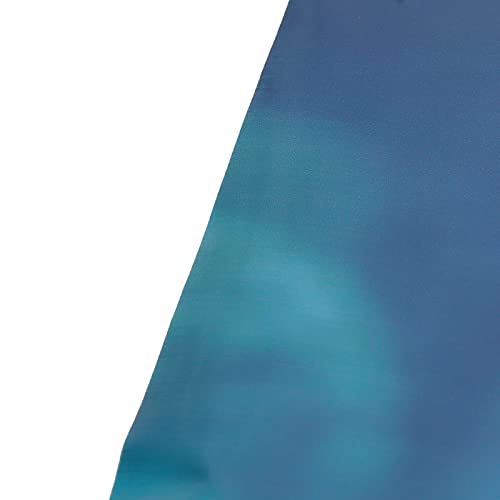 Aquarium Background Paper PVC Self Adhesive 3D Fish Tank Poster, Fade Underwater Scene Sticker with Clear Adhesive Backing for Glass Aquariums and Aquascapes (122 * 50CM) - size: 122*50cm