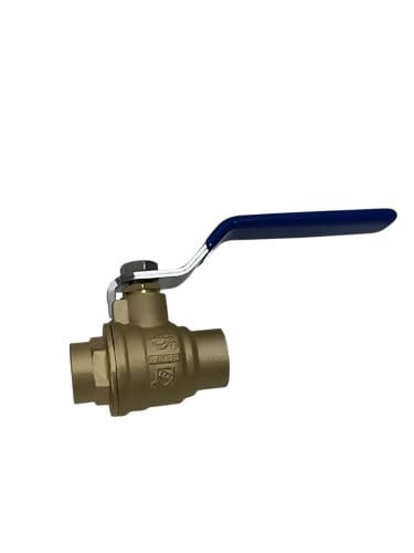 XFITTING 1/2 in Sweat Ball Valve, 600 WOG, Water, Oil and Gas, 10 Pieces - size: 1/2" Sweat