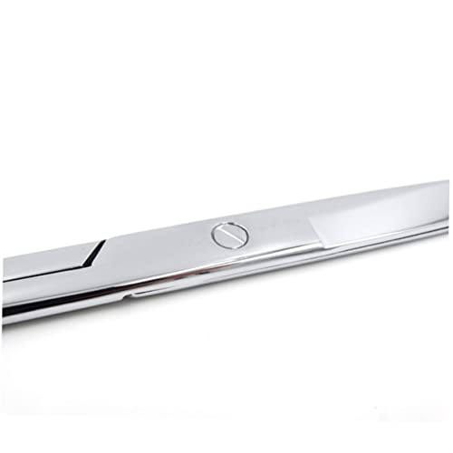 minkissy Stainless Steel Aquarium Scissors Mirror Polished Long Handle Plant Trimming Tool for Freshwater and Saltwater Aquascaping Ergonomic Design for Comfortable Use