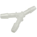ResOne Oxygen Tubing Y‑Connector, 1‑Pack – Standard 6mm Barbed O2 Hose Splitter for Oxygen Tubing Lines, Leak‑Resistant, Easy‑Attach Y Coupler - size: 1pk