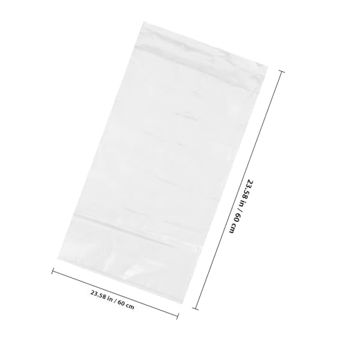 50pcs Live Fish Shipping Bags Small Handheld Plastic Fish Transport Bags with Seal for Aquarium 30x60cm