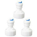 3/4" Female Thread Straight to 1/4" OD Push-to-Connect, RO Water Filter Hose Connector, Pre-Purifier & Water Purifier Plastic Adapter (3-Pack) - style: 1/4” Tube to 3/4” Female Thread