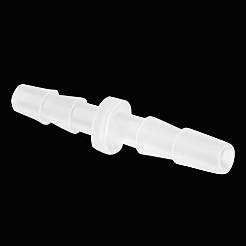 Feelers 1/8" x 1/8" Plastic Hose Barb Fitting 15 Pack, Equal Barbed Splicer Connector, Straight Union Adapter for Aquarium, Air Line, Fuel Line, Liquid Transfer - size: 1/8 Inch, style: 15pcs-Straight