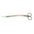 Vaguelly Stainless Steel Aquatic Scissors Professional Aquarium Plant Trimmer Tool for Cleaning Portable 10-inch Length for Aquascaping and Fish Tank Maintenance
