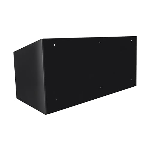 Extreme Max 5001.6154 Aluminum Dual Fuel Jug Holder - Fits Two 5 Gallon Containers, Storage Organizer for Enclosed Race Trailer, Shop, Garage, Storage - Black - color: Black, size: 2 x 5 Gallon Jug Capacity