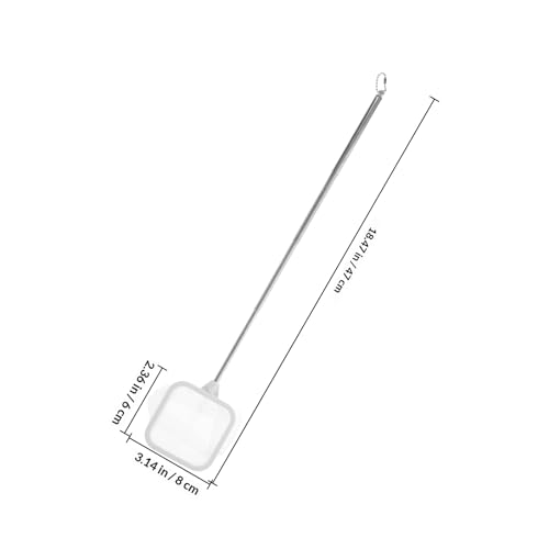 UPKOCH Stainless Steel Fish Net for Landing with Telescopic Handle Fine Mesh Shrimp and Small Fish Catching Net for Aquarium