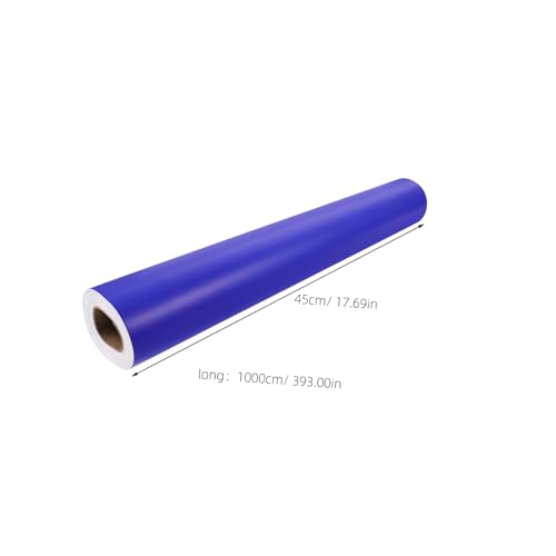 BESPORTBLE Aquarium Background Wallpaper Roll Self Adhesive PVC Fish Tank Backdrop for Easy Installation and Stunning Aquatic Decor Long High High Resolution Graphics - color: Blue