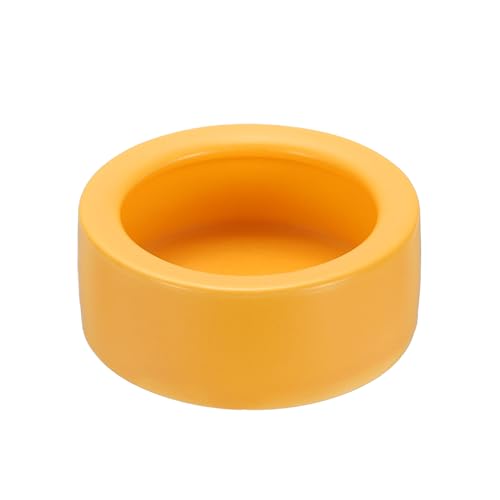 Reptile Food Bowl, Worm Water Dish Ceramic Pet Bowl Food Dish Anti Escape Feeder Small (2 in, Clay), Intended for Gecko/Scaled Pet/Amphibians/Spiders/Small Mammals