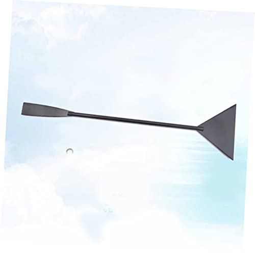 UKCOCO Stainless Steel Sand Shovel for Aquatic Maintenance Black Plant Clipper for Grass Waterweed Freshwater Aquariums Cleaning Tool for Aquarium Landscapes