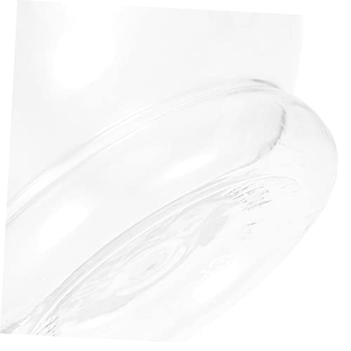 3pcs Goldfish Bowl Household Fish Tank Fish Bowl Fish Bowls Round Glass Vase Clear Glass Vases Glass Flower Vases Delicate Fish Bowl Fish Living Tank Desktop - size: 12.5X12.5X10.5CM