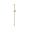 hansgrohe Unica Wallbar S, 24" Shower Slide Bar with Adjustable Handheld Shower Holder in Brushed Gold Optic, 28632250 - color: Brushed Gold Optic