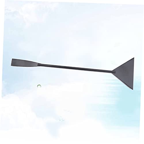 KESYOO Aquarium Plant Shovel Short Stainless Steel Flat Sand Shovel Grass Waterweed Clipper Aquatic Maintenance Tool Cleaning Tools for Fish Tank