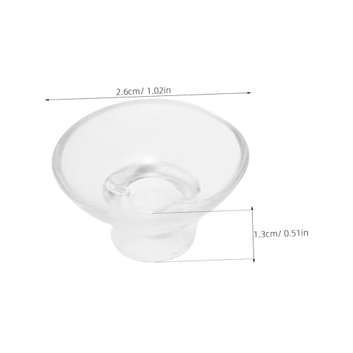 20 Pcs Aquarium Suction Cups with Adjustable Ties Transparent Clip Holders for Fish Tank Plant Binding Robust Grip for Moss and Shrimp Nest Decoration for Aquatic Setup