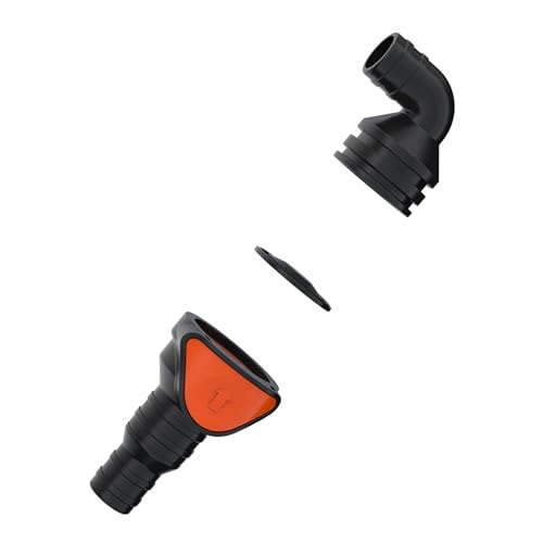 SEAFLO in-Line/ 90° Quick Disconnect Non-Return Check Valve PA6+GF+POM Construction, Anti-Backflow Design, Versatile Applications (Choose Size and Style) - size: 5-Pack, style: 90° Angled (1-1/4"-1½" IN | 1½" OUT)